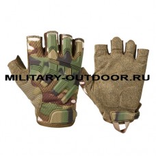 Camofans B53 Half Finger Tactical Gloves Multicam